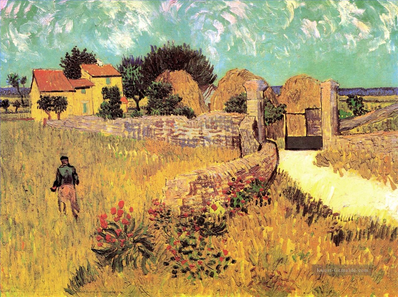 Bauernhaus in der Provence Vincent van Gogh Ölgemälde
